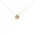 Autre Marque Collar de Diamantes Au750 Rosa
