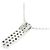 Autre Marque Au750 White Gold Diamond Necklace Silvery - view 4