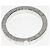 Cartier Lanieres Pt950 Ring Size 55 Silvery - view 3