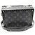 Louis Vuitton Monogram Eclipse 2-Wege Schulter-Clutch-Tasche Schwarz