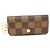 Louis Vuitton Multicles 4 Damier Key Case Castaño