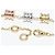 Bulgari Bvlgari B.zero1 Au750 Bracelet Misura 17 D'oro - vista 4