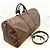 Louis Vuitton Keepall Bandouliere Monogram Macassar Boston Tasche Braun - Ansicht 2