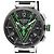 Louis Vuitton Tambour Damier Graphite Stainless Steel Chronograph Schwarz