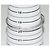 Tiffany & Co Bracciale Tiffany Lock Au750 Diamanti Taglia XL Argento - vista 2