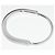 Tiffany & Co Bracciale Tiffany Lock Au750 Diamanti Taglia XL Argento - vista 4