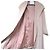 Autre Marque Cappotto in doppio tessuto ANAYI Rosa Beige - vista 4