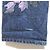 Pantalones de denim Gucci con bordados florales Azul - vista 10