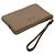 Pochette poignet Coach Corner Zip Beige - vue 4