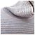 Autre Marque Jersey de punto de cuello alto 45R Border Azul - vista 3