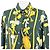 Hermès Hermes La Danse Ballerina Silk Shirt38 Green Yellow - view 2