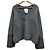 Autre Marque Chaos Ice Monet Knit Pullover aus Kaschmir-Mischung Braun