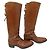 Autre Marque Botas largas de cuero Sartore Castaño - vista 3