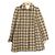 Abrigo Double Face de cuadros degradados RED VALENTINO Amarillo