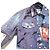 Giacca in denim di cotone Moschino Jeans Blu - vista 3