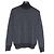 Yves Saint Laurent Gemusterter Strickpullover mit Rollkragen Braun