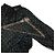 Autre Marque Abito Arpege Story Dot Jacquard Nero - vista 4