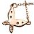 Autre Marque Collana agete Butterfly K10 Yellow Gold Diamond D'oro - vista 3
