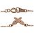 Autre Marque Collana agete Butterfly K10 Yellow Gold Diamond D'oro - vista 8