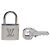 Louis Vuitton Boutons de Manchette Cadenas et Clé Silver 925 Cufflinks Argento