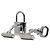 Louis Vuitton Boutons de Manchette Cadenas et Clé Silver 925 Cufflinks Argento - vista 3