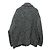 Autre Marque Cappotto CLANE MIX COLOR OVER COAT Nero - vista 2