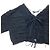 Autre Marque Giacca in maglia con volant MADE BY DINT Nero - vista 3