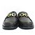 Mocassins Gancini Salvatore Ferragamo Noir - vue 3