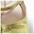 Décolleté Roger Vivier Trevivier con cristalli e tacco largo D'oro - vista 13