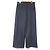 Autre Marque TOKYO WEEKLY JOURNAL Weite Wollhose Blau Marineblau - Ansicht 2