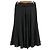 Autre Marque Falda acampanada de denim Ingeborg Negro