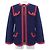 Chaqueta sin cuello Gucci Azul Azul marino