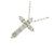 Autre Marque Collier en platine PT900 PT850 avec diamants Argenté - vue 3