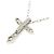 Autre Marque Collier en platine PT900 PT850 avec diamants Argenté - vue 4