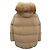 Chaqueta de plumón y lana Moncler MERGULE Beige - vista 3
