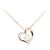Autre Marque Collar 4℃ Au750 Diamante Rosa