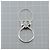 Autre Marque Anello Kashikey motivo cuore con diamante Au750 Marrone - vista 5