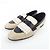 Hermès Royal35 Sneaker aus Leder Schwarz Beige - Ansicht 3
