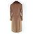 Casaco de pele de vison camel Max Mara Bege Camelo - vista 3