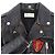 Yves Saint Laurent Giacca in pelle di vacchetta Saint Laurent Paris Nero - vista 3