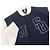 Hugo Boss Chaqueta Bomber de lana BOSS SHOHEI OHTANI Blanco Azul Azul marino - vista 2