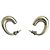 Tiffany & Co. Silver Half Hoop J Hoop Earrings Ohrringe Silber - Ansicht 3