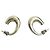 Tiffany & Co. Silver Half Hoop J Hoop Earrings Ohrringe Silber - Ansicht 4