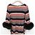 Autre Marque Vestido de pele com mangas bordadas GRACE CONTINENTAL Rosa - vista 3