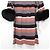 Autre Marque Vestido de pele com mangas bordadas GRACE CONTINENTAL Rosa - vista 4