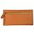 Lauren Ralph Lauren Leder-Langbrieftasche Orange - Ansicht 2
