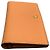 Lauren Ralph Lauren Leder-Langbrieftasche Orange - Ansicht 6