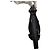 Clutch in maglia Dries Van Noten Nero - vista 4