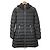 Abrigo de plumón Moncler OROPHIN de cuero Negro