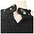 Vestido de cashmere Chanel Coco Mark Preto - vista 7